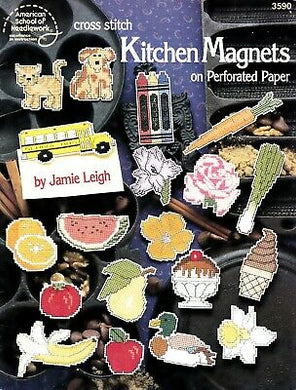 Cross Stitch Kitchen Magnets ASN 3590