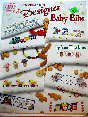 Cross Stitch Designer Baby Bibs  ASN #3592