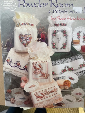 Powder Room Cross Stitch  ASN 3597