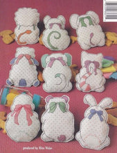 Load image into Gallery viewer, Vinyl-Wear Baby Toys in Cross Stitch  ASN 3611