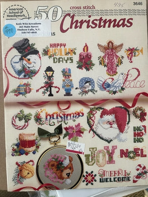 50 Cross Stitch Christmas   ASN 3646