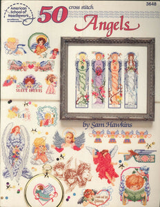 50 Cross Stitch Angels  ASN 3648