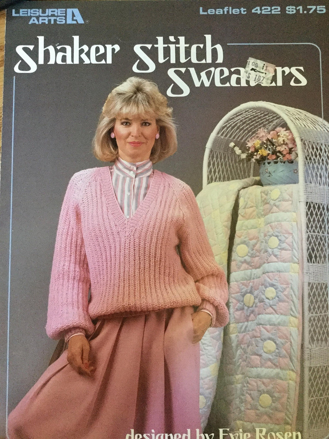 Shaker Stitch Sweaters Leaflet 422