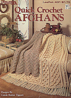 Quick Crochet Afghans  Leaflet 431