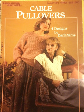 Cable Pullovers  Leaflet 443