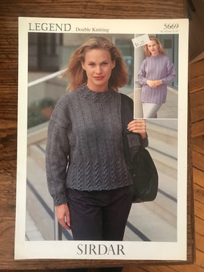 Sirdar Legend DK Sweaters #5669