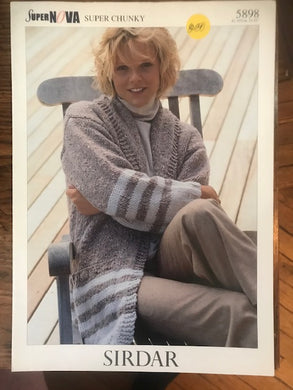 Sirdar Super Nova Super Chunky Jacket #5898