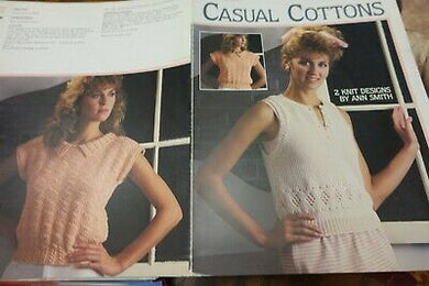 Casual Cottons To Knit Leaflet 599