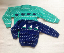 #5 Child's Sailboat & Whale Sweaters by Melinda Goodfellow