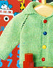 Cabin Fever Leaflet-Buttons Cardigan #606