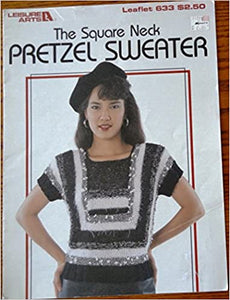 The Square Neck Pretzel Sweater Leaflet 633