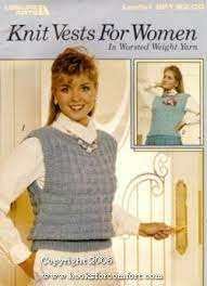 Knit Vests For Women Leaflet 651
