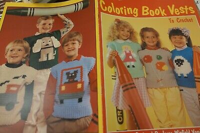 Coloring Book Vests Leaflet 798