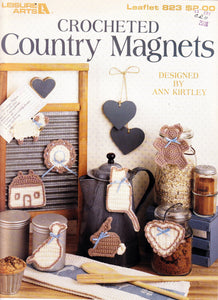 Crocheted Country Magnets Leaflet 823