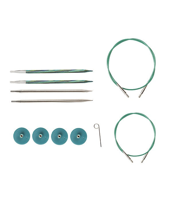 Knit Picks Try It Needle Set Capian Wood and Nickel #91079