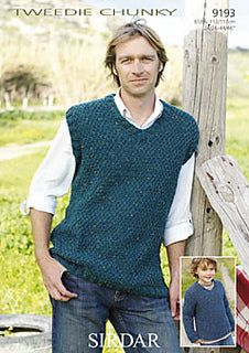 9193 Sirdar Leaflet Tweedie Chunky