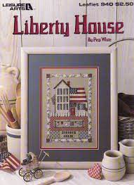 Liberty House to Cross Stitch  Leaflet 940