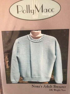 Nona's Adult Sweater by Polly Macc