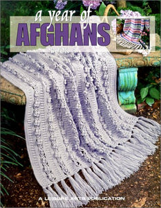 A Year of the Afghans 2000 by Leisure Arts