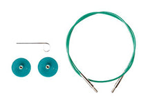 Load image into Gallery viewer, Knit Picks Options Interchangeable Knitting Needles Cables (Green)