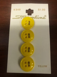 Vintage Streamline Buttons  5/8"