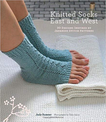 Knitted Socks East and West by Judy Summer