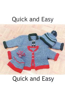 Plymouth Pattern  # P314 – Child’s Jackets and Hats