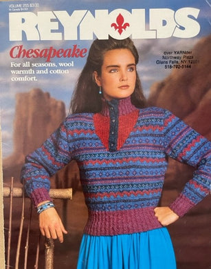 Vol 255  Reynolds Chesapeake Yarn Pattern Leaflet