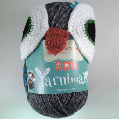 Yarnimals Knit Owl Hat BY PLYMOUTH