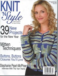 Knit & Style Magazine Feb 2008   #153