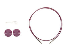 Load image into Gallery viewer, Knit Picks Options Interchangeable Knitting Needles Cables (Purple)