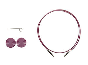 Knit Picks Options Interchangeable Knitting Needles Cables (Purple)